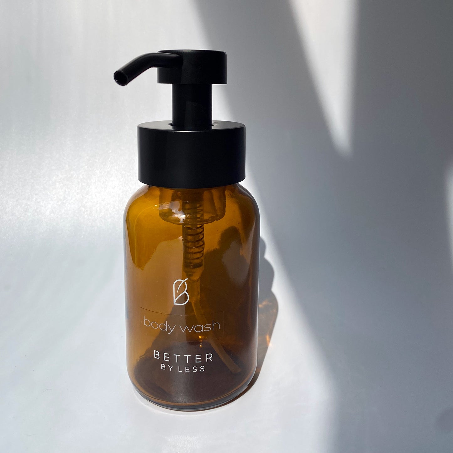 Etiketten selbstklebens wasserfest mit Aufdruck "body wash" von Better by Less