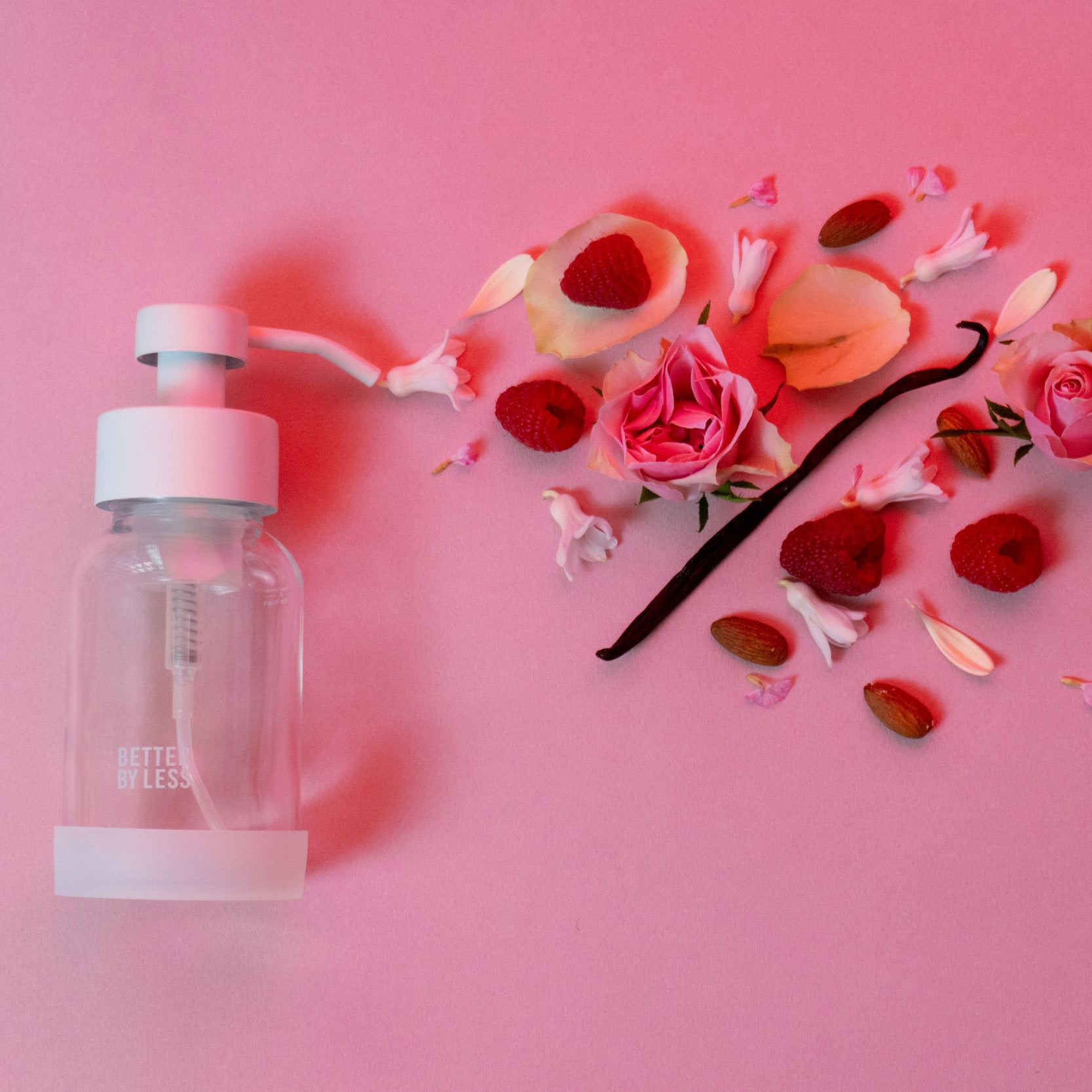 Rosé Sorbet Duftkomposition aus Rosen und Vanille