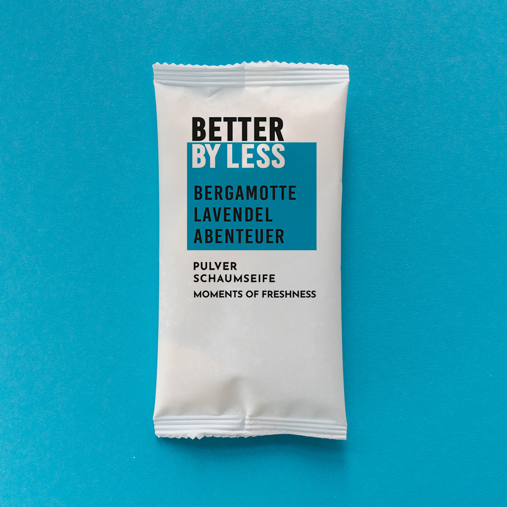Better by Less Pulverschaumseife Moments of Freshness