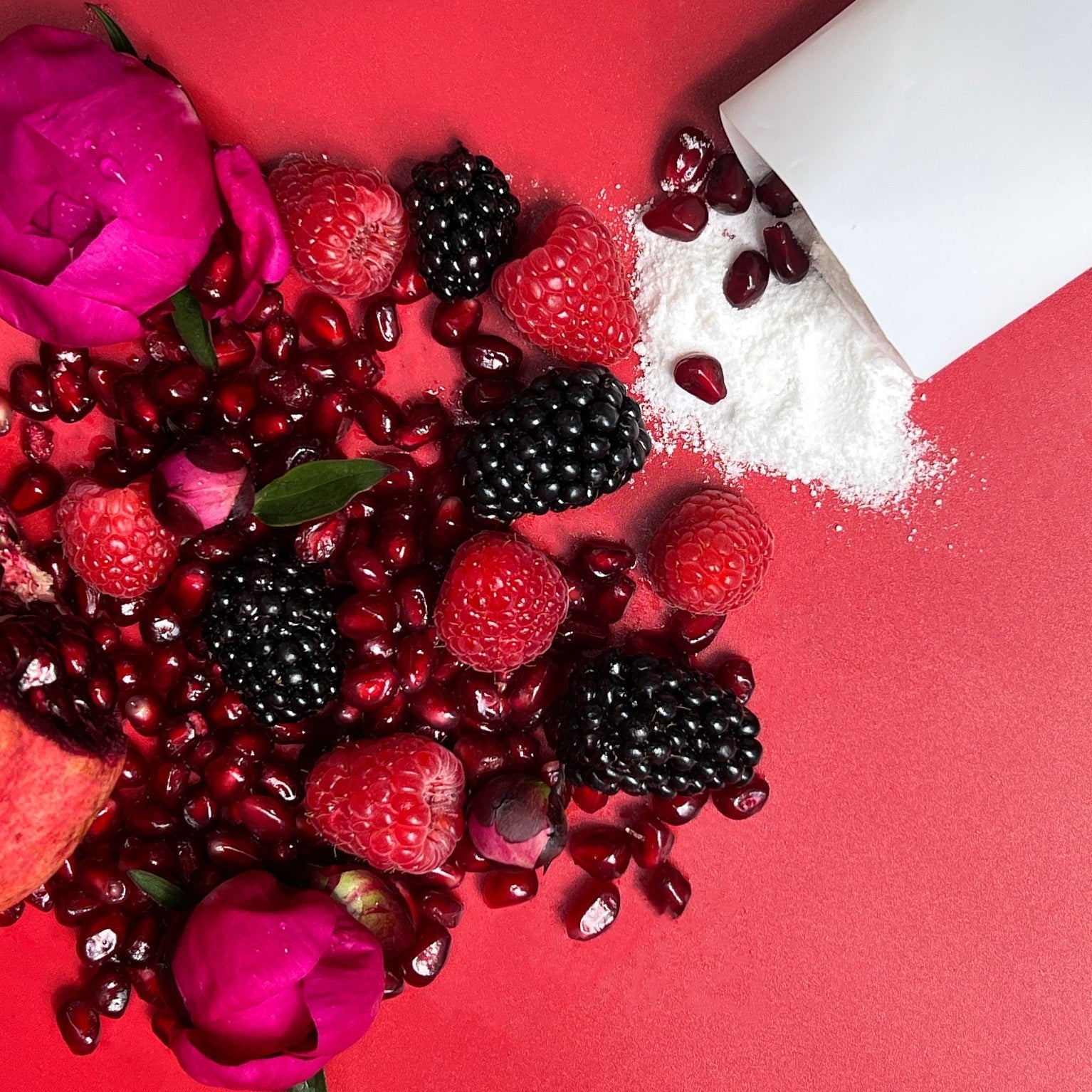 Pulverschaumseife mit Pomegranate Passion Duft von Better by Less