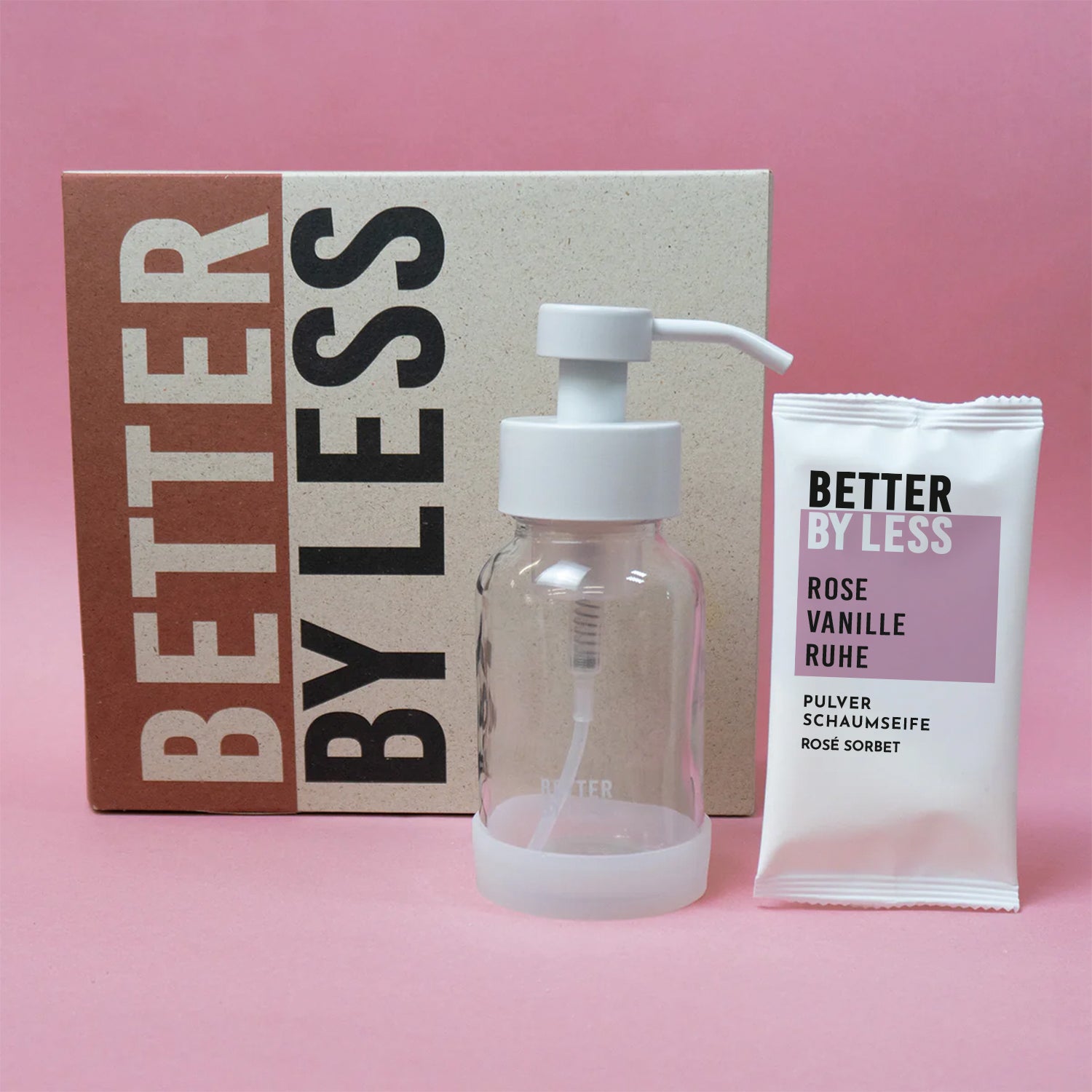 Geschenk Set Muttertag mit Spender, Handseife und Geschenkbox