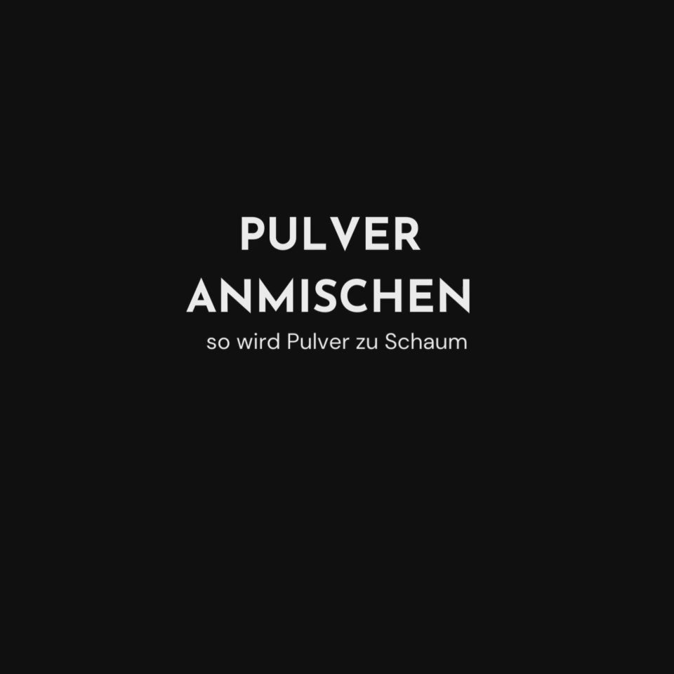 Anmischen von Bettter by Less Pulverschaumseife