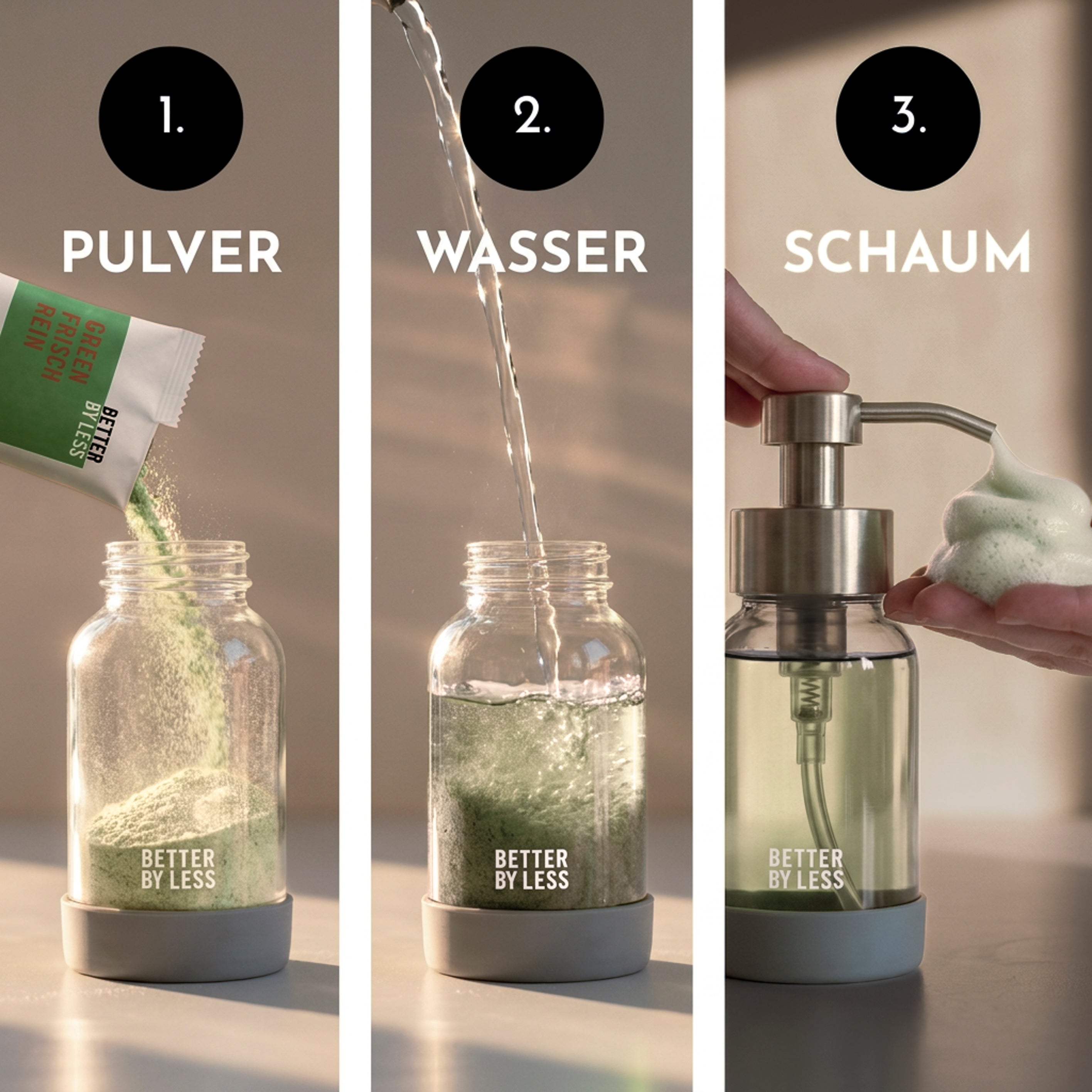 Spülschaum | Starter Set Klarglas