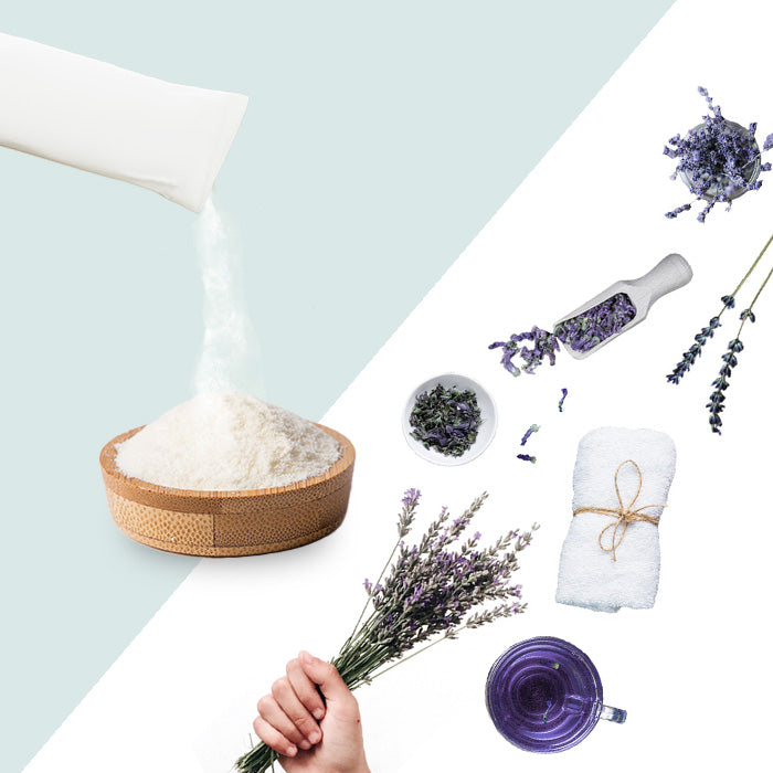 Lavendel Duft: Duschschaum zum Anmischen für unsere Spender von Better by Less